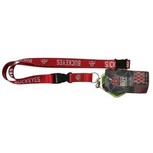 Ohio State Buckeyes NCAA Mojo Earth Love Lanyard